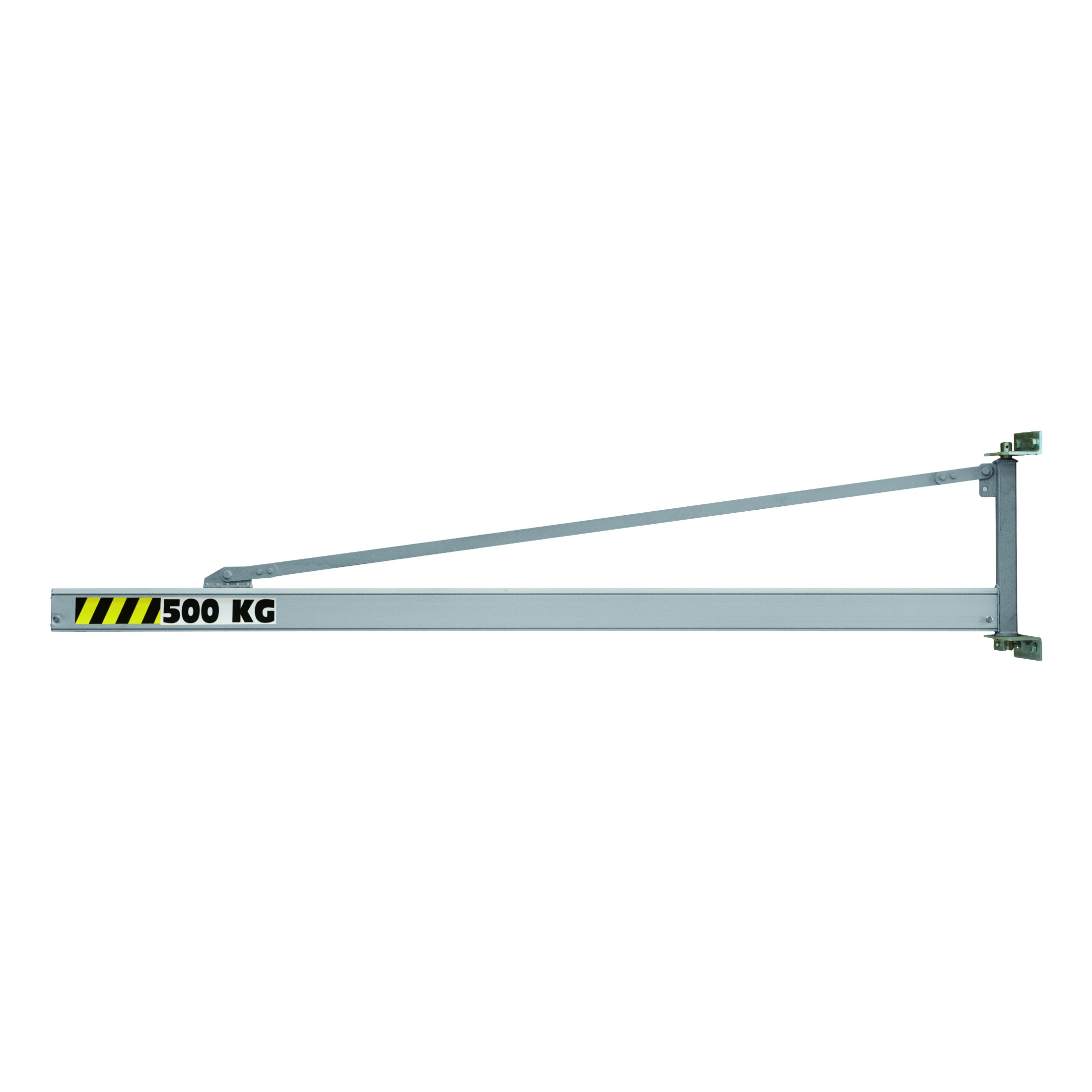Vægsvingkran i aluminium (AZDS) 63-2000 kg, 2-8 m