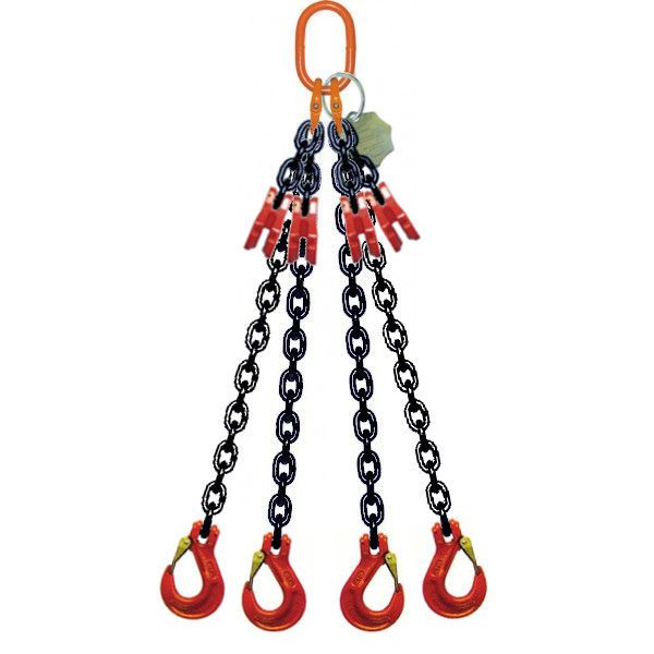 Firestrenget kædesling G80 (LOK4) 2360-26500 kg