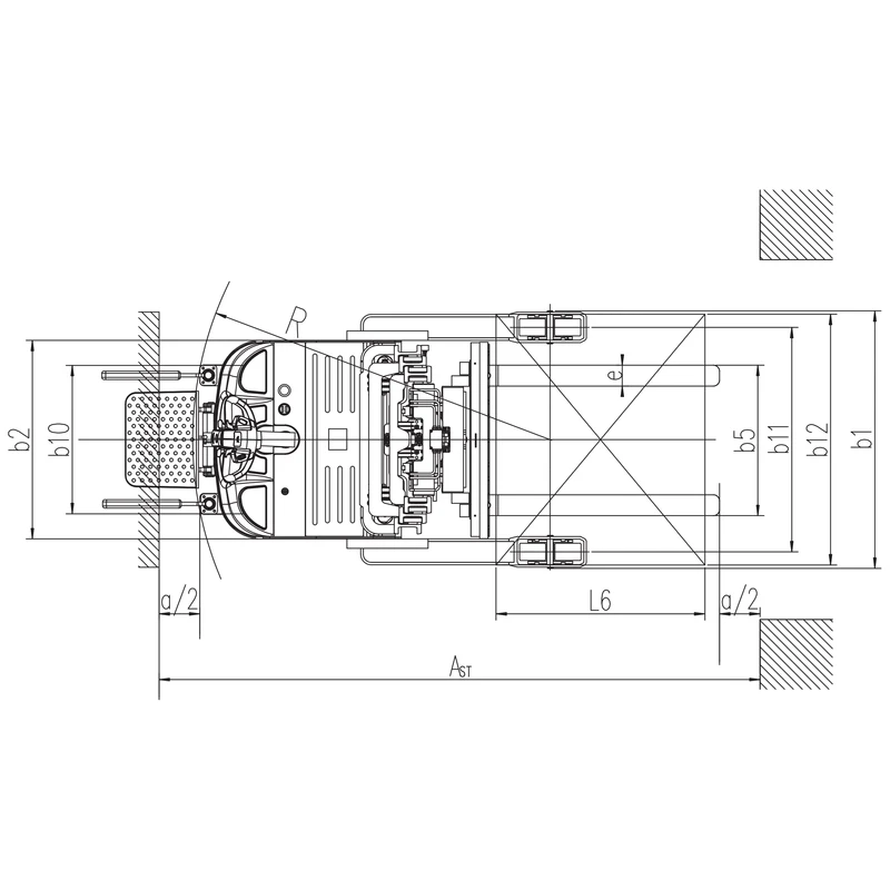Elektrisk reachtruck EVV15DDS/EVV20DDS-P til pallehåndtering