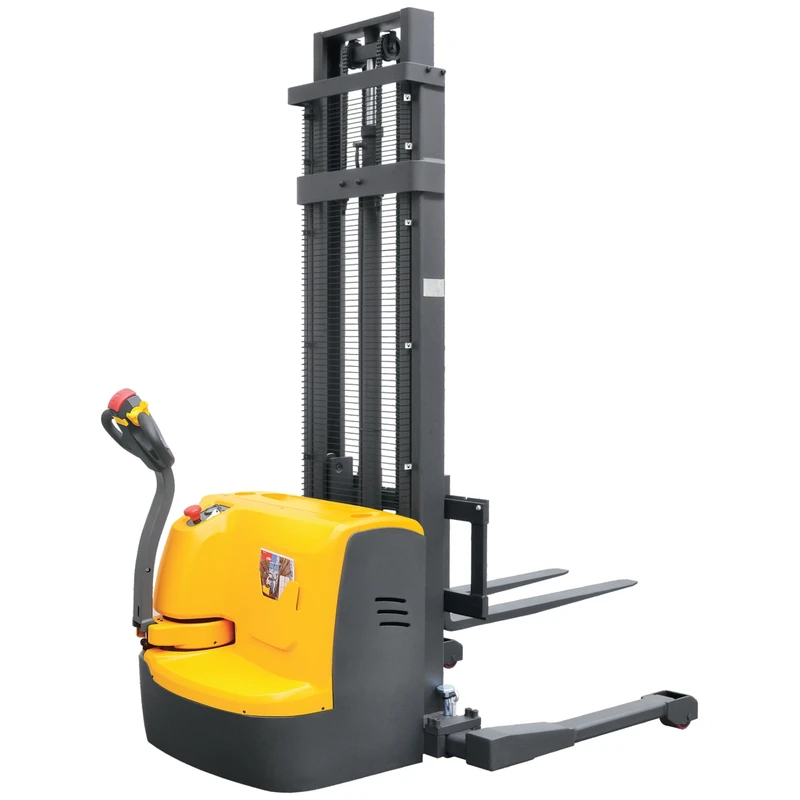 Elektrisk gåbetjent bredbensstabler (EVV10-PV/EVV12-PV/EVV15-PV) 1000-1500 kg, 1600-5600 mm