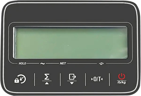 LCD-display på palleløfter med vægt RPVV2500