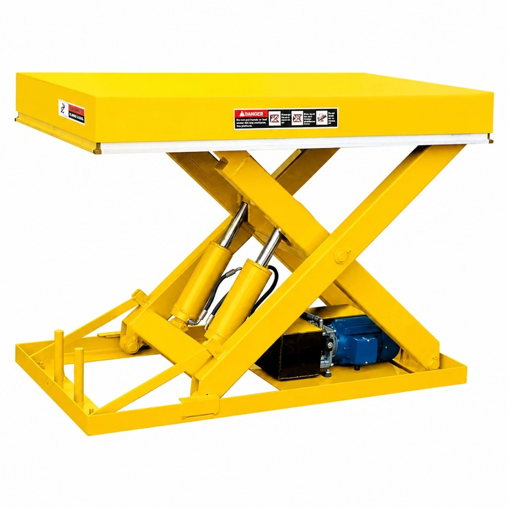 Kraftigt enkeltsakseløftebord 2000 kg