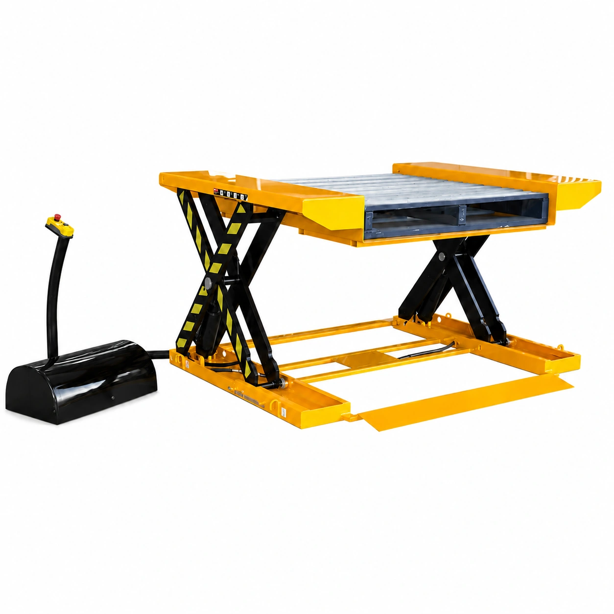 Ultralavt løftebord med rampe 500-1500 kg