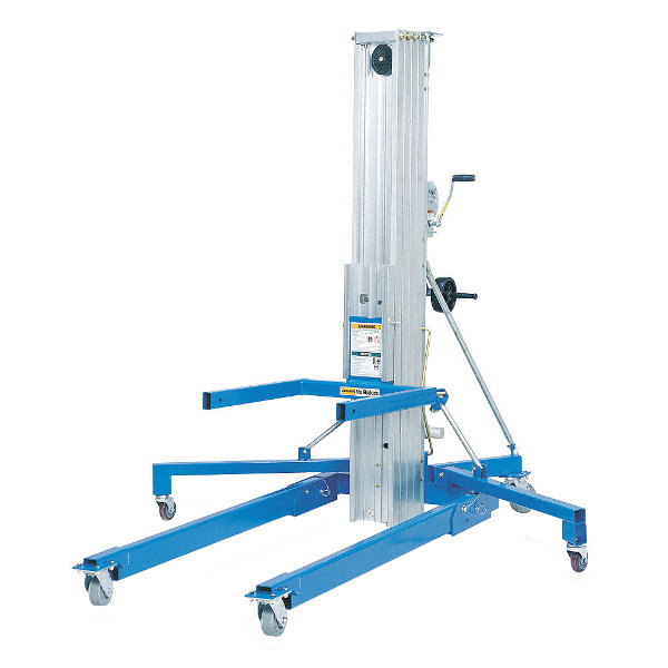 Manuel materialeløfter (VVR) 200-350 kg, 3000-7400 mm