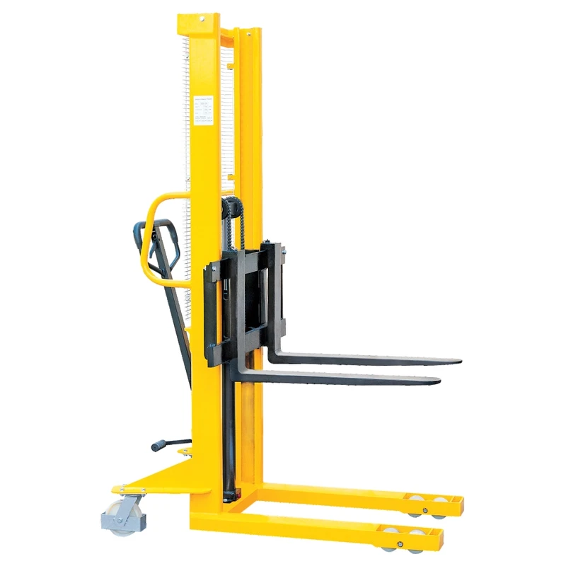 Manuel stabler med justerbare smedede gafler (RVV-KPV) 500-1500 kg