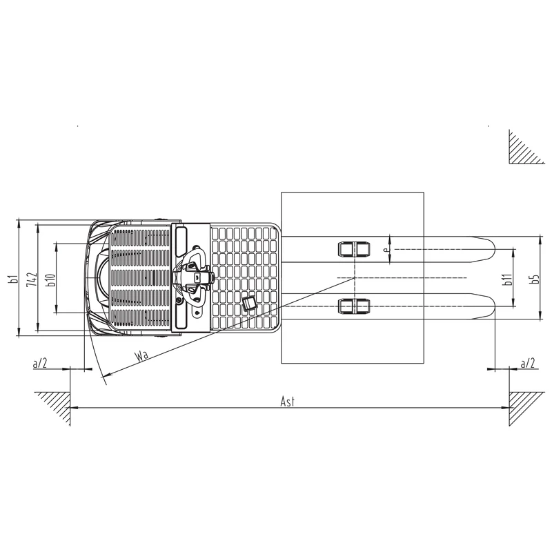 Ergonomisk elektrisk ordreplukker NKV10/NKV12