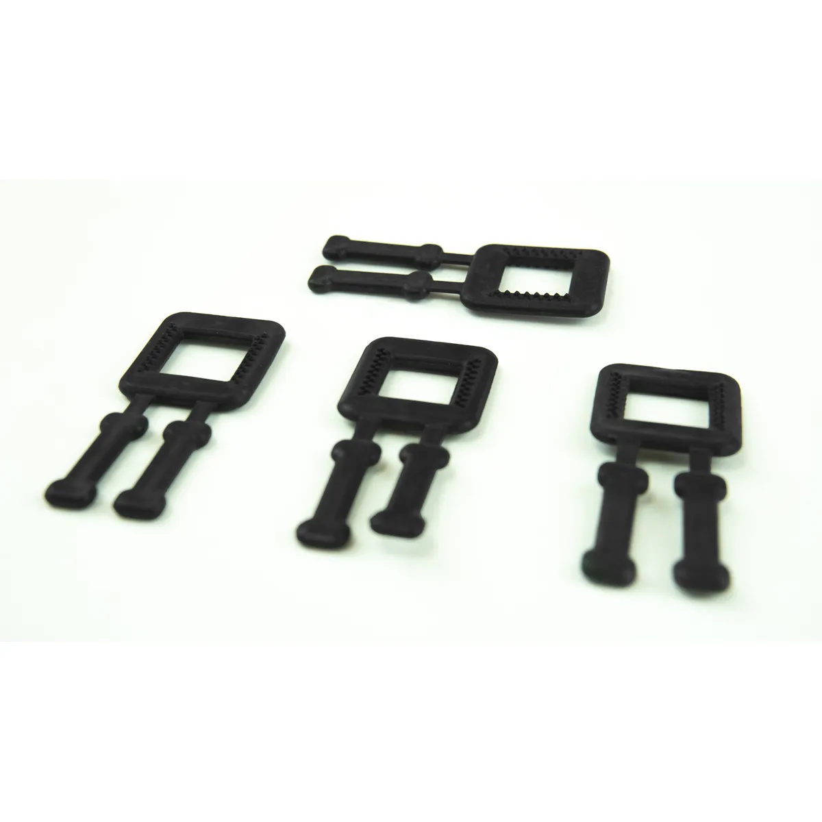 BUCKLES-4P plastspænder til 12 mm PP-omsnøringsbånd