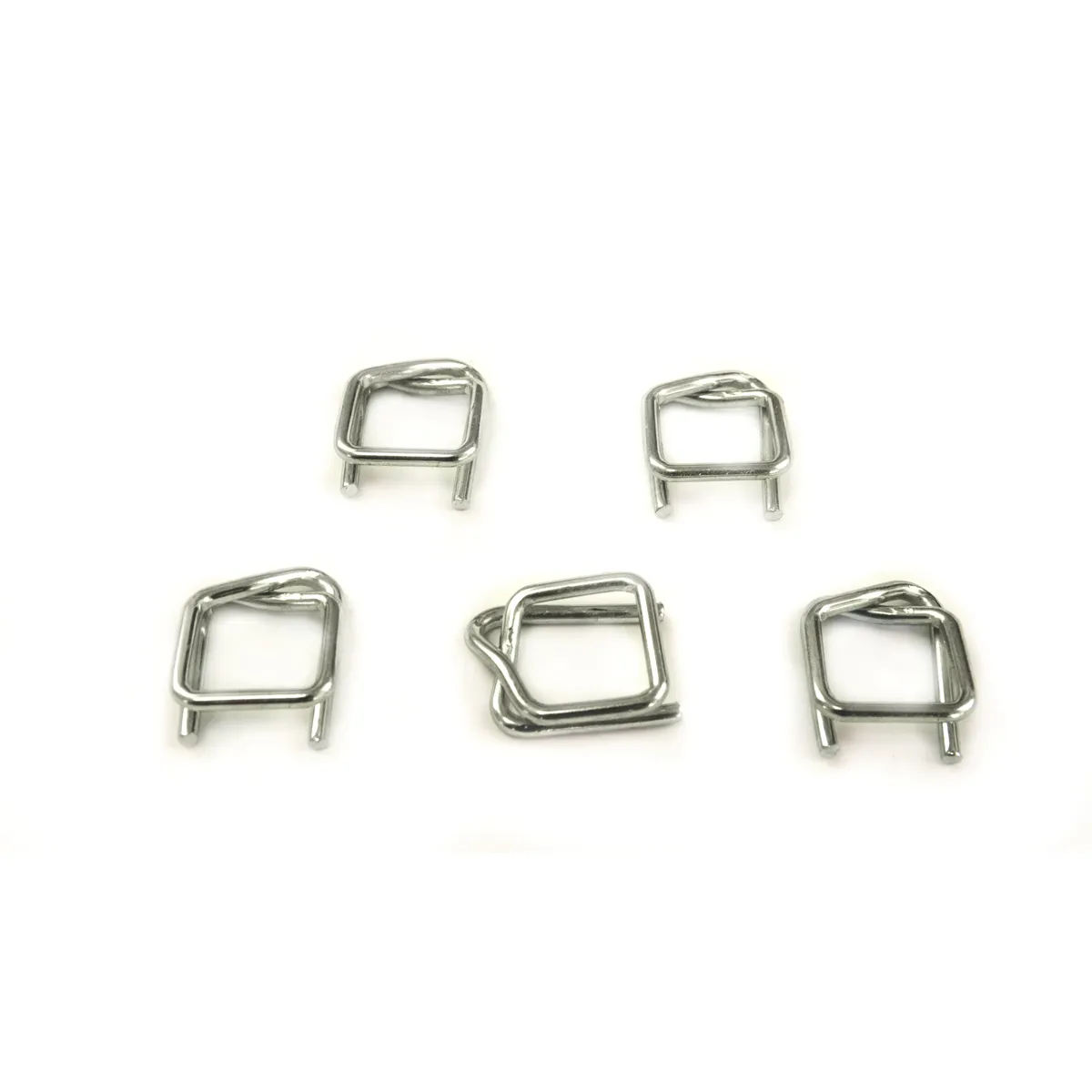 Galvaniserede spænder til polyesterbånd (BUCKLES-16G) 16 mm