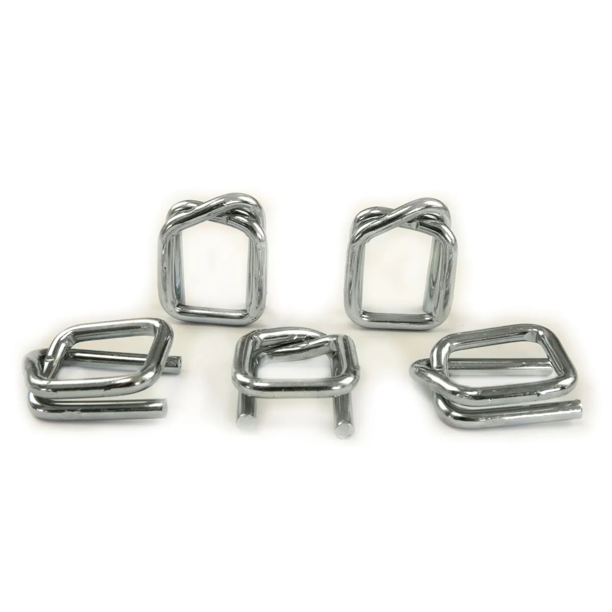 Galvaniserede spænder til polyesterbånd (BUCKLES-25G) 25 mm
