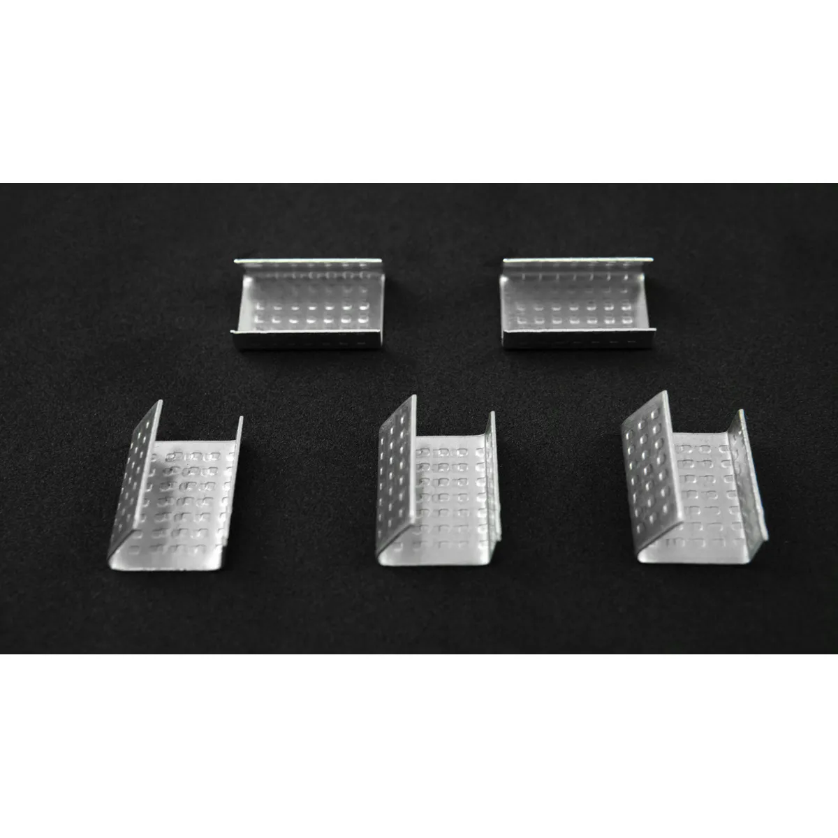 BUCKLES-16PP stålplomber til 16 mm PP-omsnøringsbånd