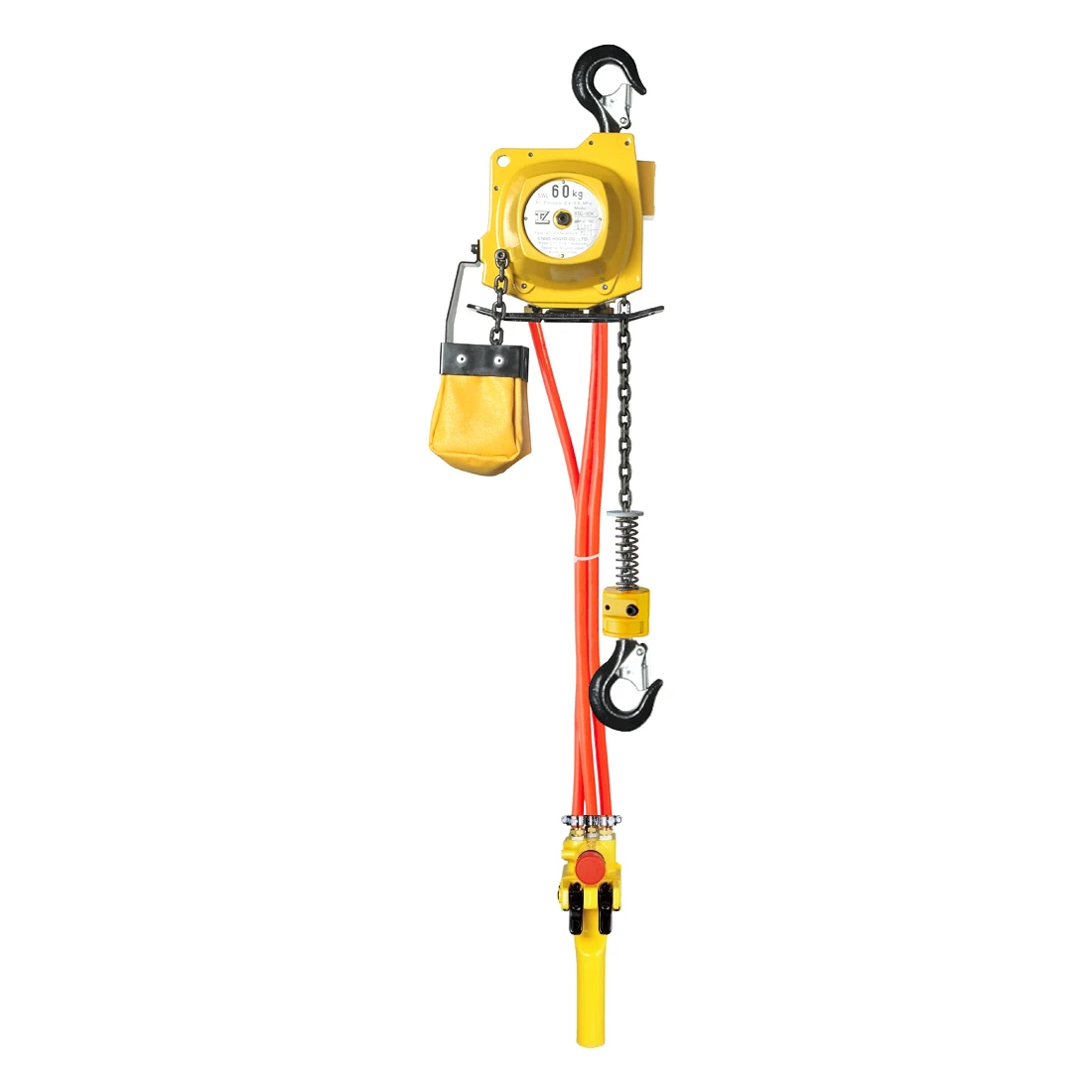 ENDO ATEX luftdreven kædetalje (AT-serien) 60/125 kg